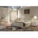 luxury cream French style bed room set furniture