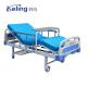 Two Functions Adjusted 2 Crank Manual Hospital Bed Aluminum Alloy Side Rail