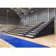 Travelling Retractable Seating System / Plywood Deck Movable Stadium Seating