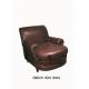 Old style leather single leisure chair furniture,#XD0019