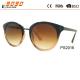 retro temperament fashionable Unisex plastic sunglasses for men and women, polarized UV 400 lens.