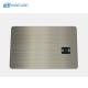 Fast Reading Metal Business Card NFC Golden silver hot stamping