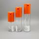 30ml 50ml 60ml Cosmetic Plastic ABS Sprayer Pump PET Bottle With U Shape Toner Sunblock Setting Spray