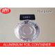 Round L001 Aluminium Foil Container Shallow Dish 20cm X 20cm X 2cm For Foods