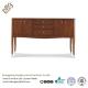 Vintage Wooden Top Drawers half round console table Sideboard Cabinet for Living Room Furniture