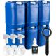 Stackable Water Storage Containers With Lids, Emergency Water Storage Kit Spigots And Water Preserver Bottles