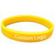Customized Solid Silicone Wristbands For Advertising Personalized Silicone Bracelet Promoting Business Event Wristband