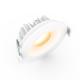 Warm White Dimmable COB LED Downlight Durable Recessed 9W IP54