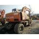 used hitachi excavator   EX100WD-2 EX100WD-1 Used and New Wheeled excavators For Sale