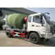 4CBM Ready Mix Concrete Mixer Trucks 4000 Liters , 4X2 Mini FORLAND Self Mixing Concrete Truck