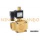 0955505 1'' Normally Open Brass Solenoid Valve For Water Air Gas 24V 110V 220V