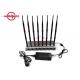3 Built In Fans Cell Phone Signal Jammer Aluminum Alloy Radiator Cooling System