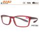 Women's hot  sale style reading glasses,made of plastic,plastic hinge,long temples