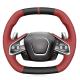Customized High Quality Leather Steering Wheel Cover For Chevrolet (Chevy) Corvette C8 2020-2024