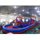 Durable Inflatable Amusement Equipment , Blow Up Obstacle Course For Playground Games