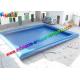 Plato 0.9mm PVC Blue Intex Inflatable Swimming Pools For Kids / Adults