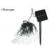 Multicolor Solar Powered Icicle Christmas Lights Fairy String Outdoor Wedding Party Lamp