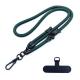 Universal Phone Lanyard Strap Adjustable Nylon Neck Phone Strap for sport outdoor