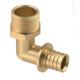 Brass Elbow Pipe fittings with Male Thread Connection