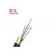 Roll Figure 8 Shape G652D Outdoor Fiber Optic Cable Self Supporting HDPE Sheath