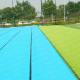 Flameproof Fake Artificial Grass Underlay 20mm-8mm Synthetic Turf Padding No Absorbing Water