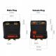 Small Size Easy To Install PA Material Suitable For Large Current Transmission Aircraft Power Plug