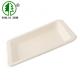 SGS Disposable Eco Friendly Biodegradable Sugarcane Bagasse Plates Dinnerware For Party