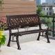 Customized Swimming Pool Bench Outdoor Benches With Armrest And Backrest