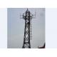 Lightweight Guyed Lattice Tower Stable Performance Easy To Install