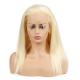 22 613 Blonde HD Full Lace Human Hair Wigs No Split