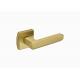 Wear Resistant Brass Door Handles 137mm 72mm Modern French Door Handles