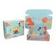 Ultraportable Cosmetic Packaging Paper Box , Foldable Corrugated Sweet Box