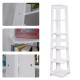 190CM Trapezoidal 5 Story Corner Ladder Bookshelf