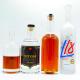 Super Flint Glass 70cl 1Liter Wide Mouth Glass Bottle for Spirits Liquor Transparent Empty