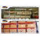 CE ISO Gurantee Push Back Pallet Racking Q235 Steel For Frozen Warehouse Logistic