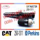 Diesel 1628809 3512B Engine Injector 162-8809 230-9457 250-1311 For Cater-pillar Common Rail