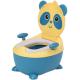 Cartoon Panda Shape Baby Potty Toilet with Custom Logo EN71 Certified Blue/Yellow/White/Black