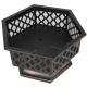 Outdoor Garden Steel Fire Pit Decoration Portable Wood Burning Fire Pit