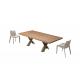 Pottery Barn Benchwright Rustic X - Base Dining Table Exquisite Wood Dining Table