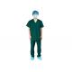 Hospital Medical Scrub Suits V Neck Short Sleeve Nursing Uniform