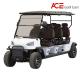 6 Person LED Motorized Golf Trolley With Maximum 40km/H Speed And USB Charging