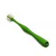 Long Handle Plastic Pet Products Green Toothbrush With Nylon Bristles 15g