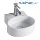 AB8312 bathroom ceramic basin round vessel sink WC washing hand above counter basin