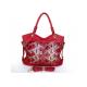 New Soft Red Lady Genuine Leather Shoulder Bag Handbag