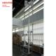 6m mobile pneumatic telescopic light mast tower for fire truck-pan tilt unit-remote control