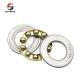 F10-18M Brass Cage Miniature Thrust Ball Bearing with Groove 10x18x5.5mm