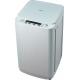 Mini Top Load Washing Machine With Stainless Tub Glass Cover Pink And White