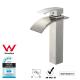 Mechanical Wash Basin Taps , Bathroom 360 Swivel Deck Mount Faucet