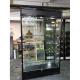 Glass Custom Retail Display Cabinets Small Tobacco Store Lockable Smoke Shop Fitting