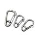 9mm-29mm 304/316 Stainless Steel Flat Safety Buckle Spring Lifting Hook Quick Hanging Buckle OEM